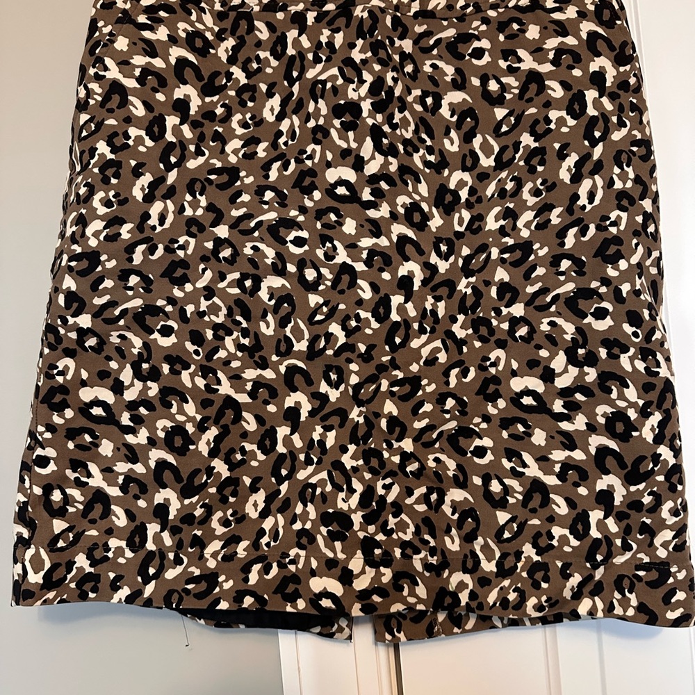 Leopard Print Skirt